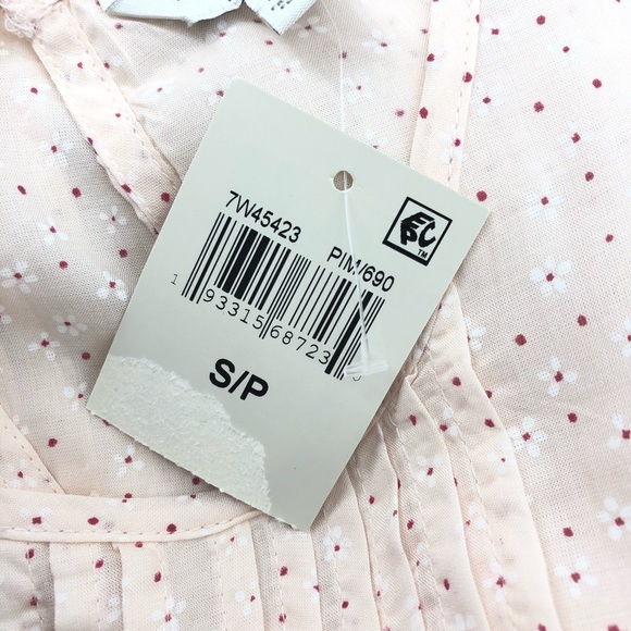 Lucky Brand Light Pink Lea Pintuck Blouse - Picture 7 of 11